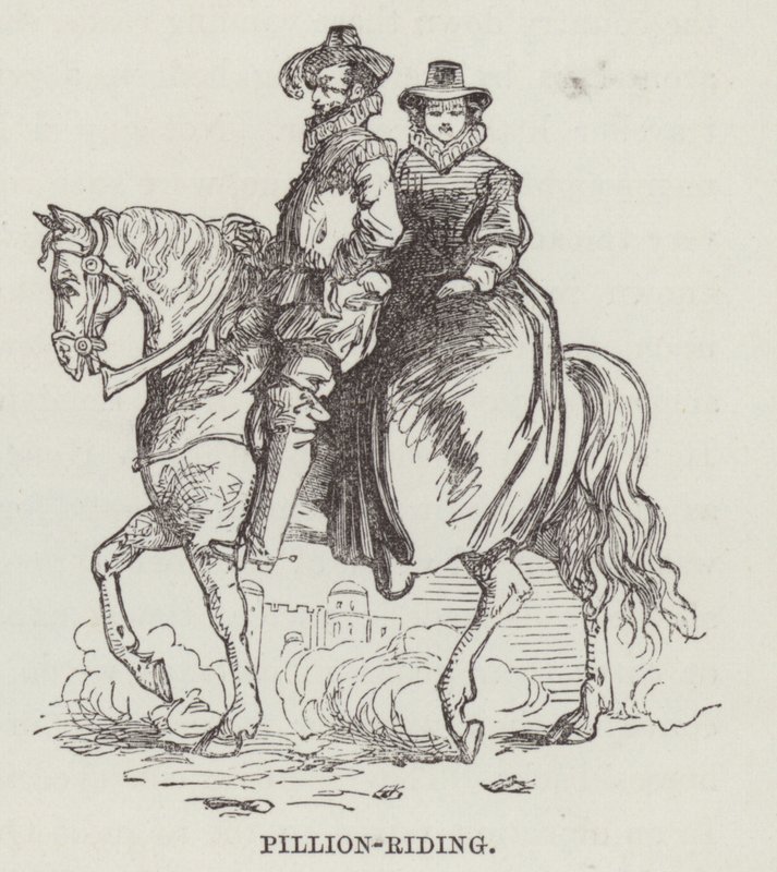 Reiten im Damensattel von English School