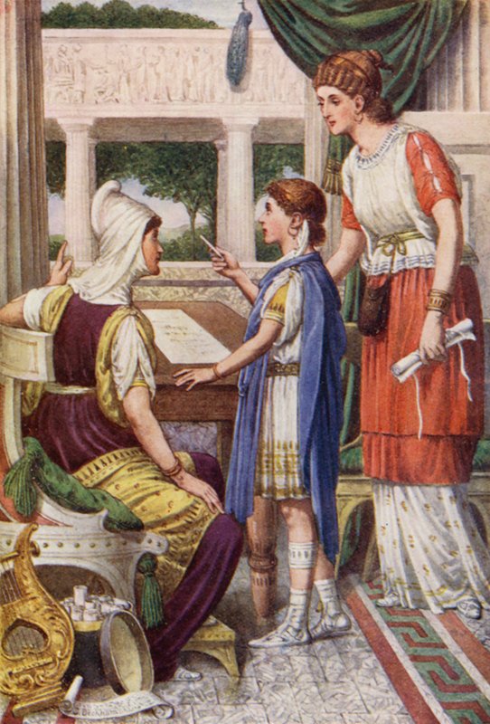 Pindar und seine Lehrer von English School