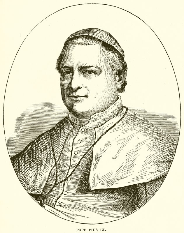 Papst Pius IX. von English School