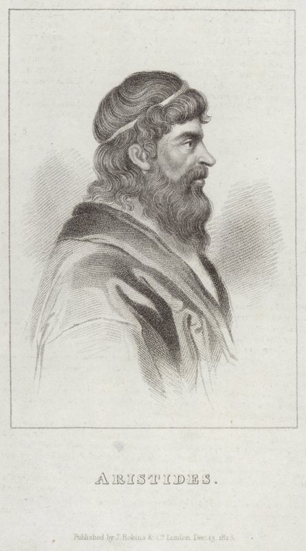 Porträt von Aristides von English School