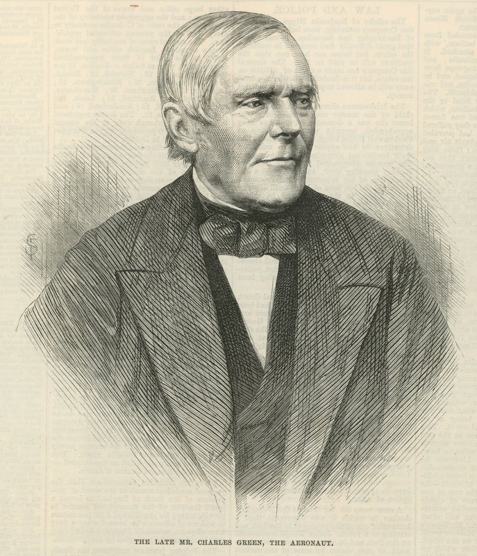 Porträt von Charles Green von English School