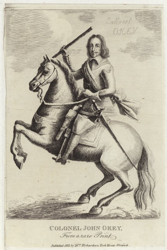 Porträt von Colonel John Okey von English School