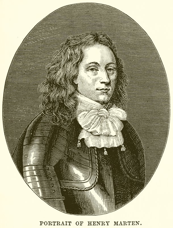 Porträt von Henry Marten von English School