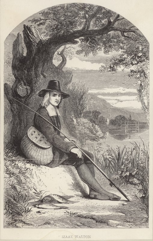 Porträt von Izaak Walton von English School