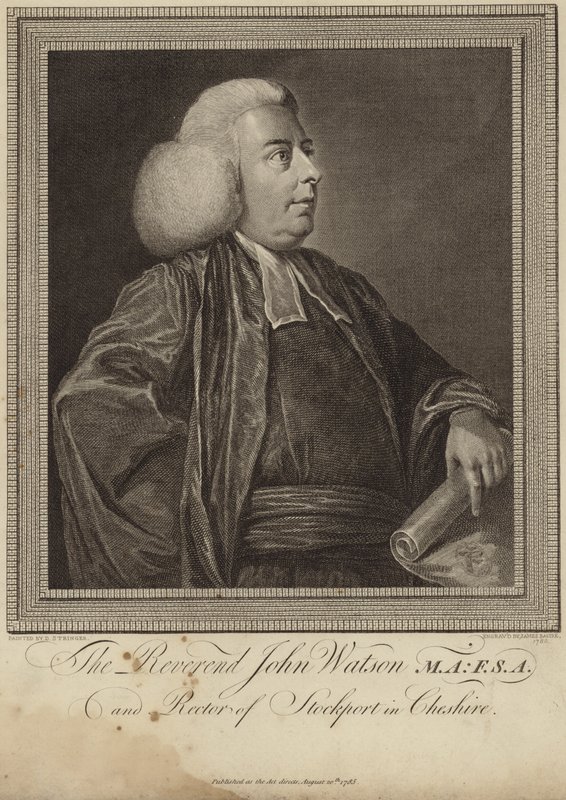 Porträt von John Watson von English School