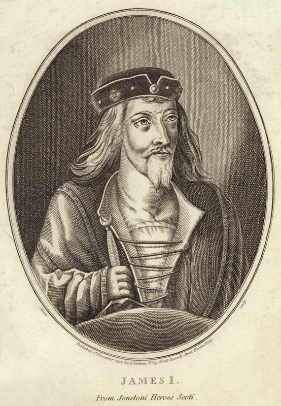 Porträt von König James I. von English School