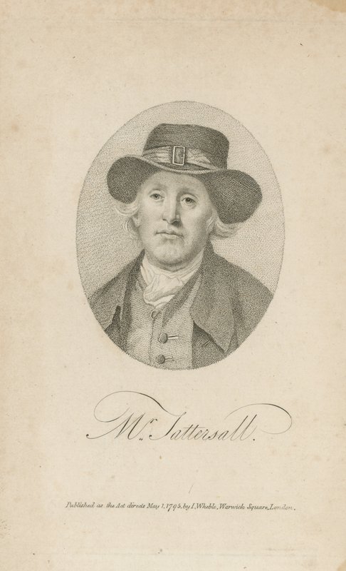 Porträt von Richard Tattersall von English School