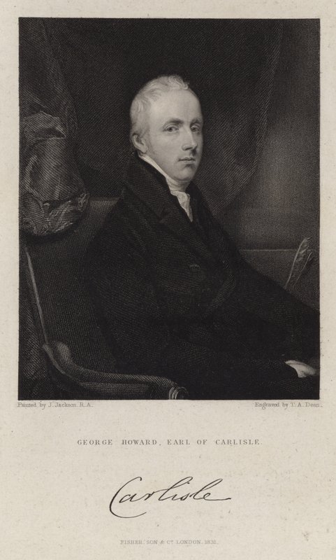 Porträt von Sir George Howard von English School