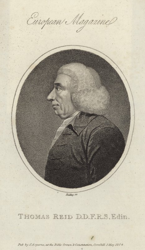 Porträt von Thomas Reid von English School