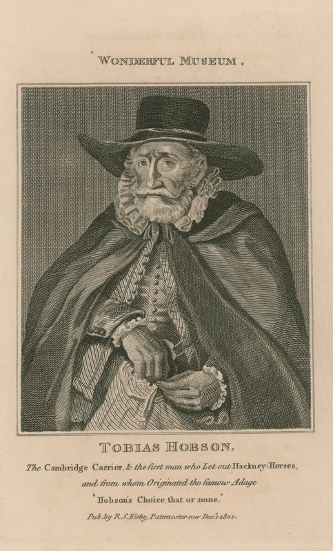 Porträt von Tobias Hobson von English School