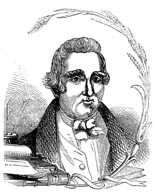 Porträt von William Cobbett (Gravur) von English School