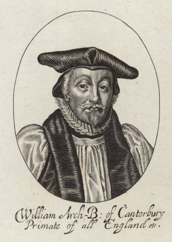 Porträt von William Laud von English School