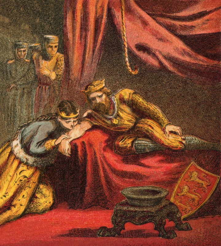 Prinz Edward und seine Frau von English School