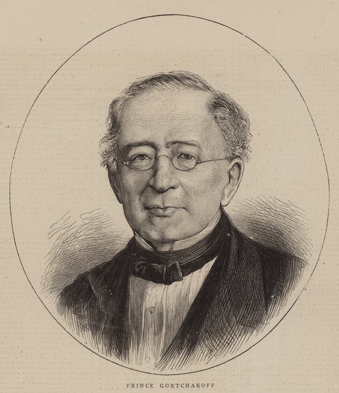 Prinz Gortchakoff (Stich) von English School