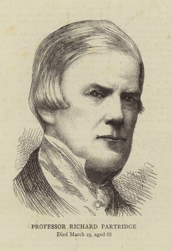 Professor Richard Partridge (Stich) von English School