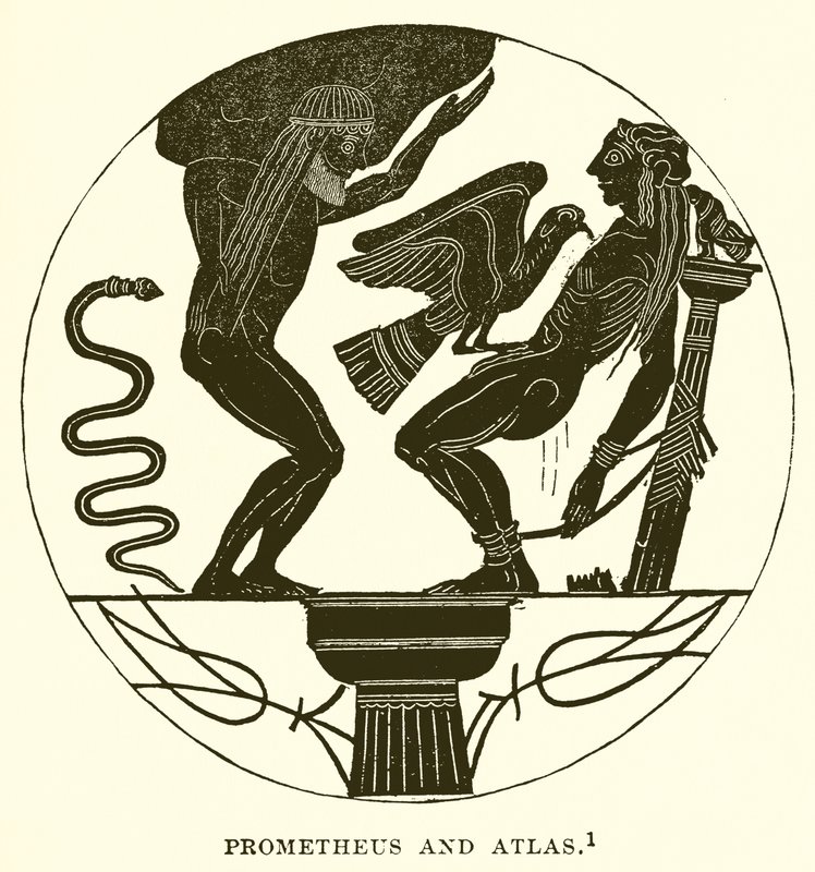 Prometheus und Atlas von English School
