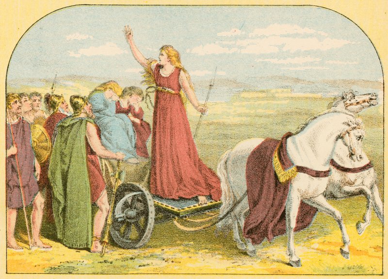 Königin Boadicea von English School