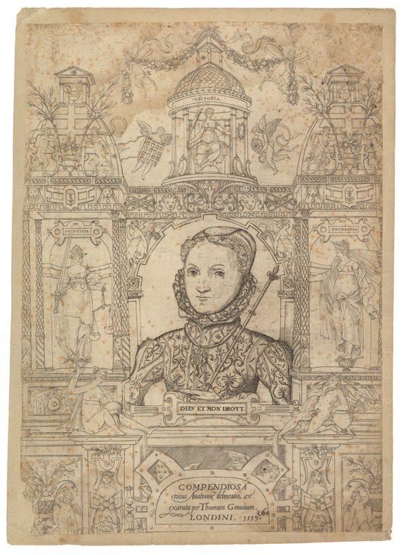Königin Elisabeth I. von English School