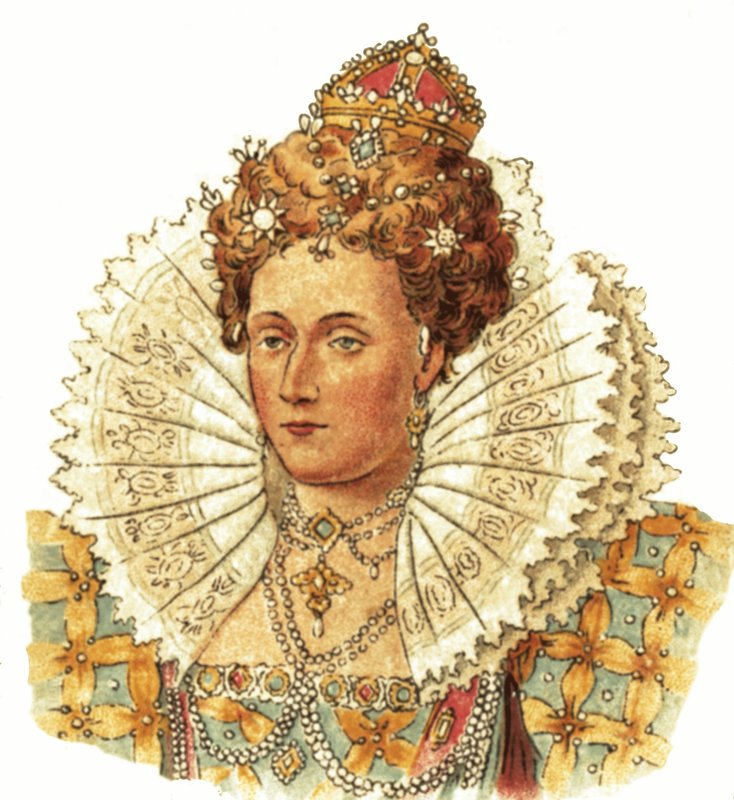 Königin Elisabeth I. von English School