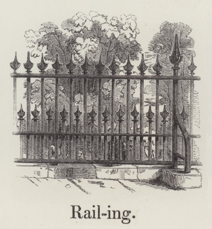 Geländer von English School