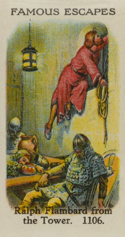 Ralph Flambard aus dem Turm, 1106 von English School