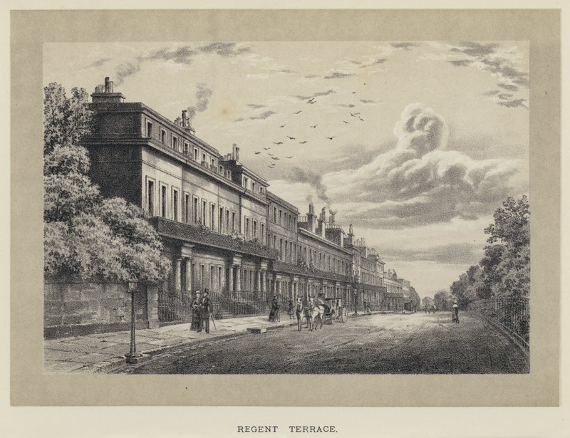 Regent Terrace (Stich) von English School