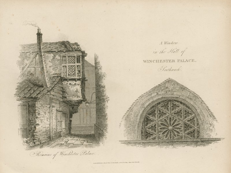 Überreste des Winchester Palastes von English School