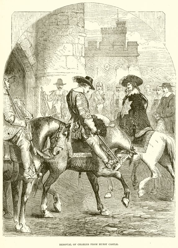 Verlegung von Charles aus Hurst Castle von English School
