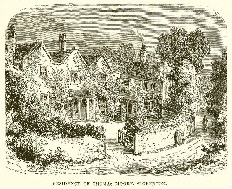 Wohnsitz von Thomas Moore, Sloperton von English School