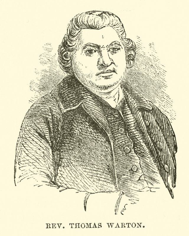 Pfarrer Thomas Warton von English School
