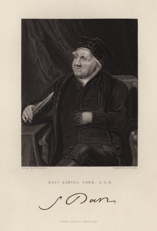 Reverend Samuel Parr von English School