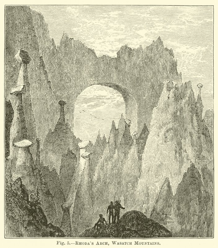 Rhodas Bogen, Wasatch Mountains von English School