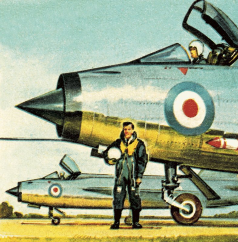 Hoheitsabzeichen der Royal Airforce von English School