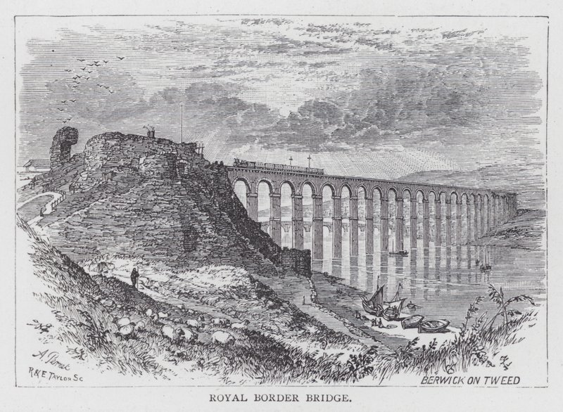 Royal Border Bridge von English School