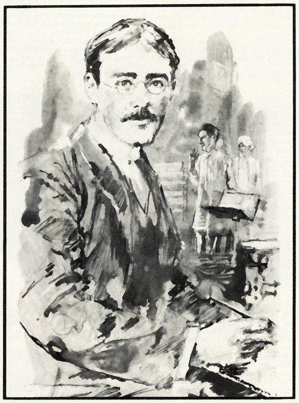 Rudyard Kipling von English School