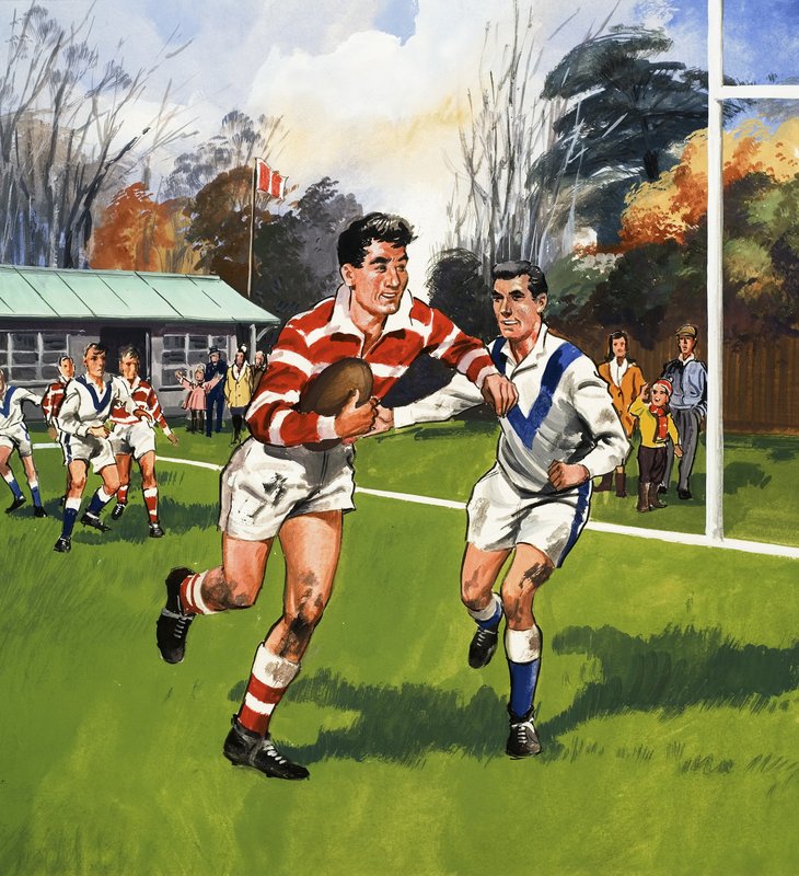 Rugbyspieler von English School