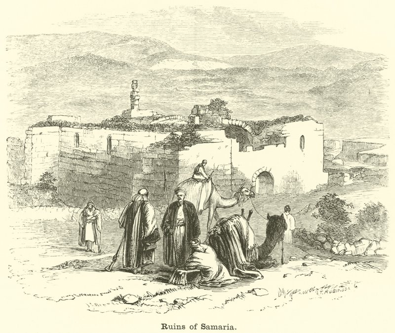 Ruinen von Samaria von English School