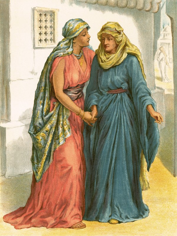 Ruth und Naomi von English School