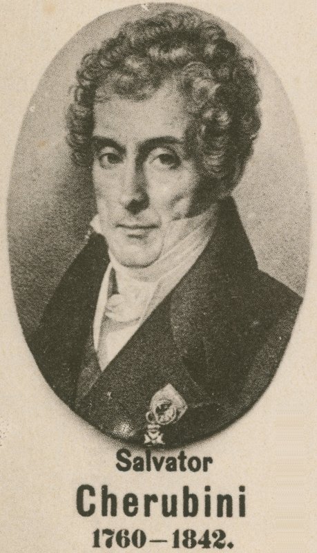 Salvator Cherubini (Gravur) von English School