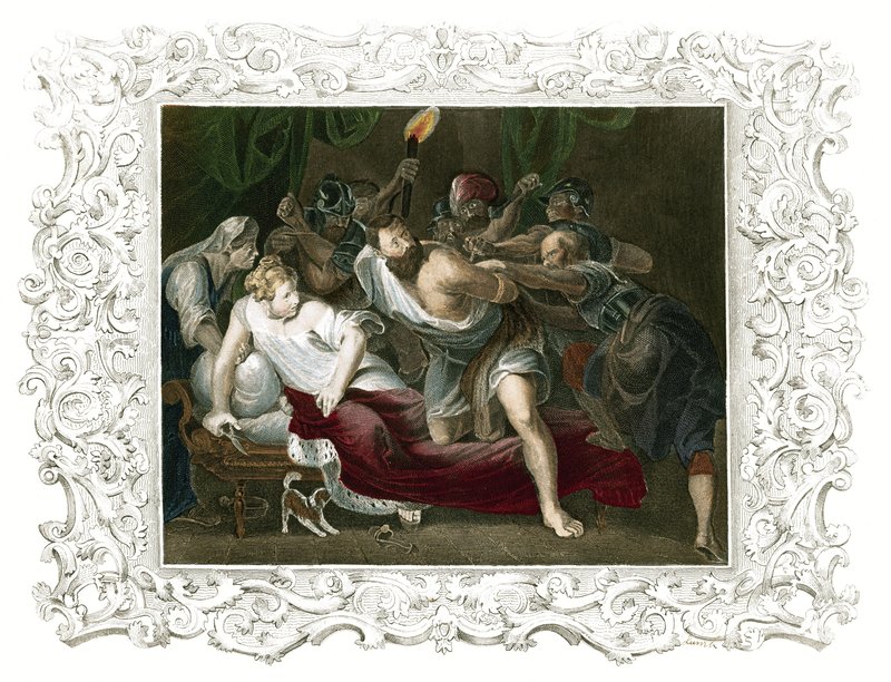 Samson und Delilah von English School