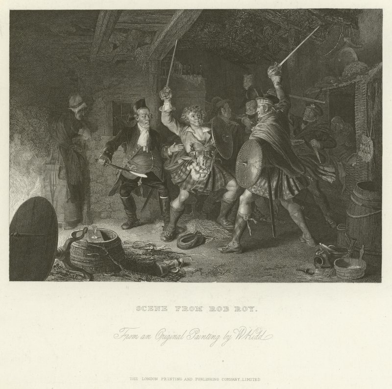 Szene aus Rob Roy von English School