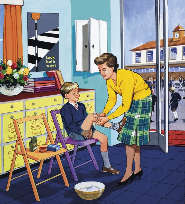 Schulkrankenschwester von English School