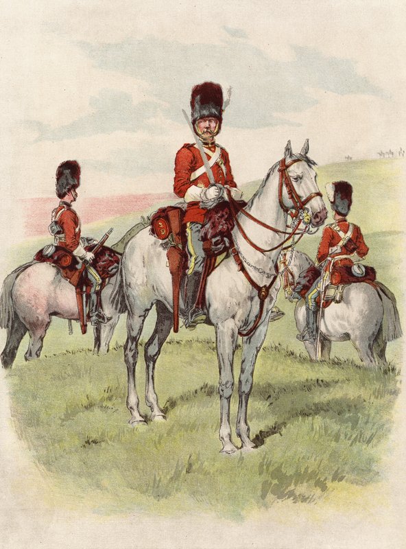 Zweite Dragoner, Royal Scots Greys von English School