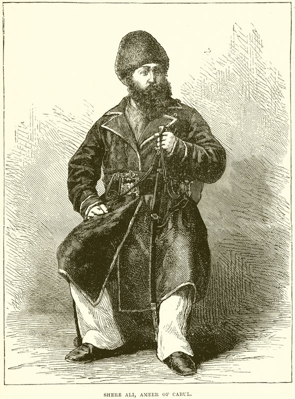 Shere Ali, Emir von Kabul von English School
