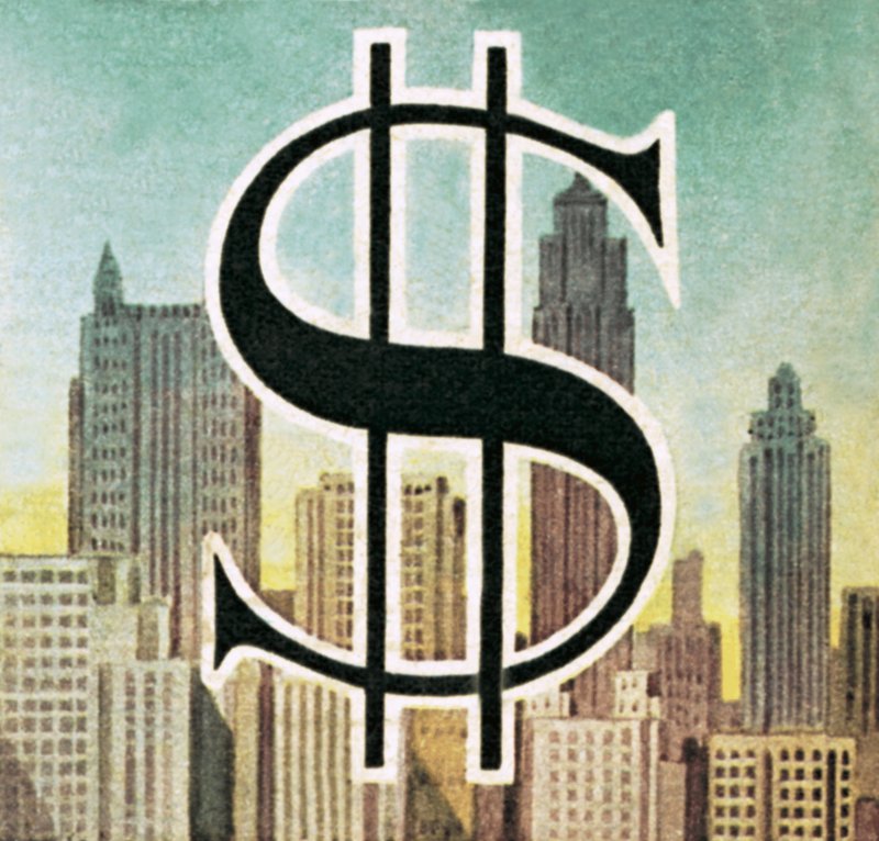 Zeichen für den US-Dollar von English School