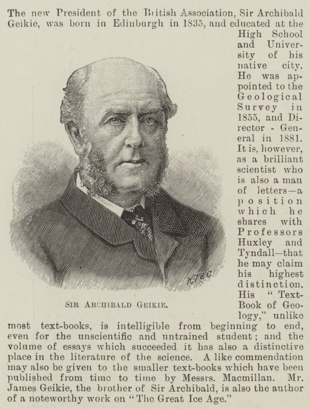 Sir Archibald Geikie von English School
