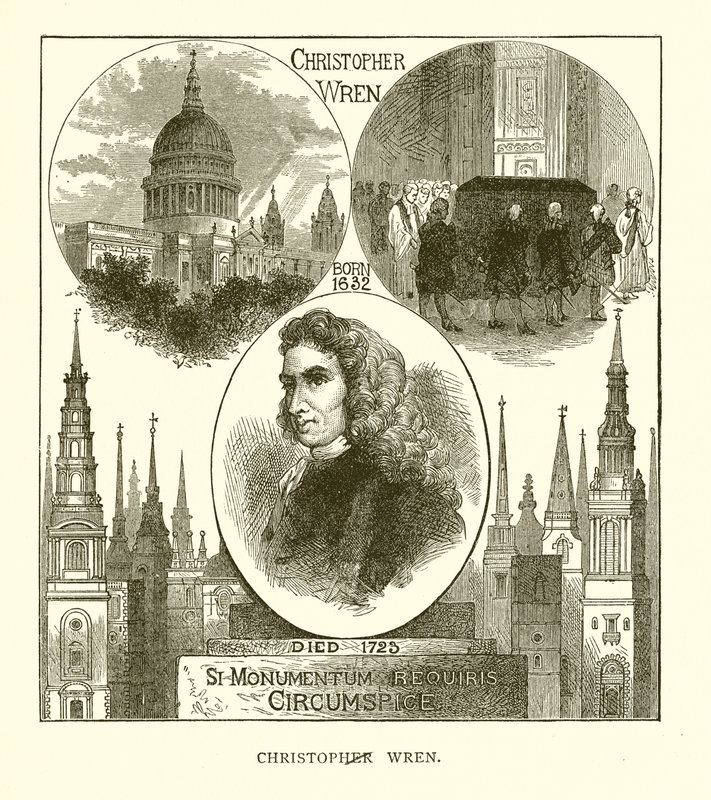 Sir Christopher Wren von English School