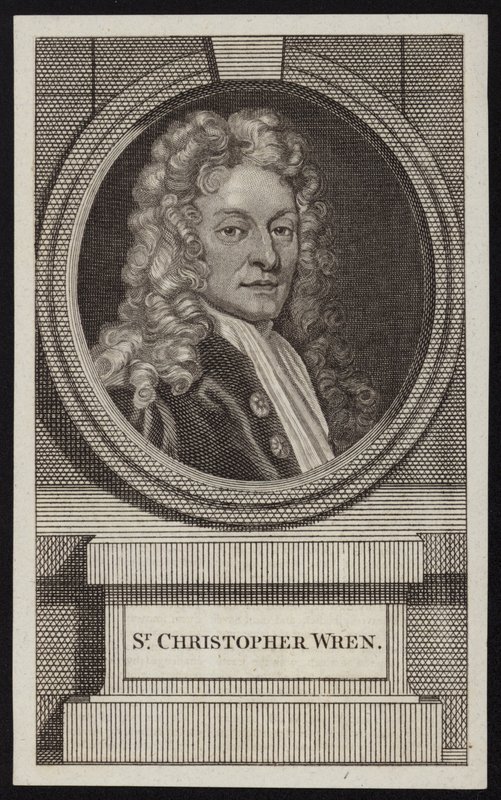 Sir Christopher Wren von English School