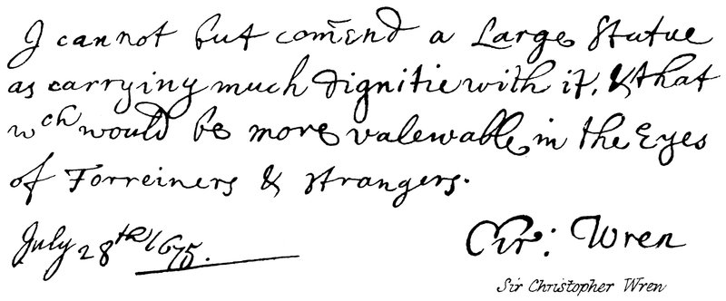 Sir Christopher Wren von English School