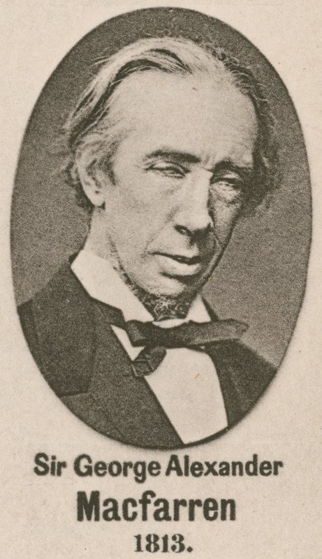 Sir George Alexander MacFarren (Gravur) von English School